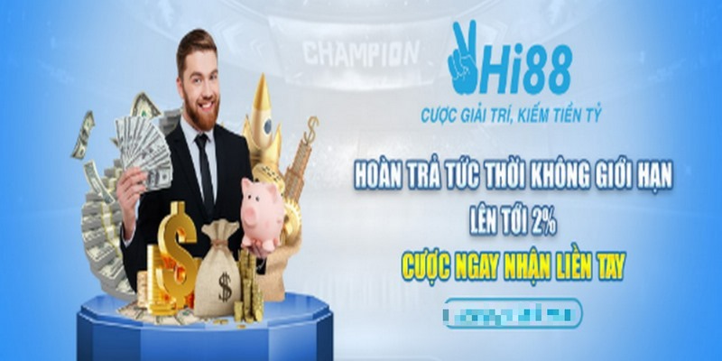 Tất cả thành viên sẽ được hưởng khuyến mãi hoàn trả tức thời đến 2%